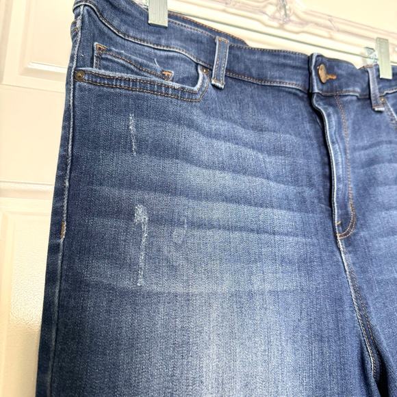 William Rast Womens Sculpted High Rise Blue Denim Skinny Jeans Size 33 - Picture 5 of 13